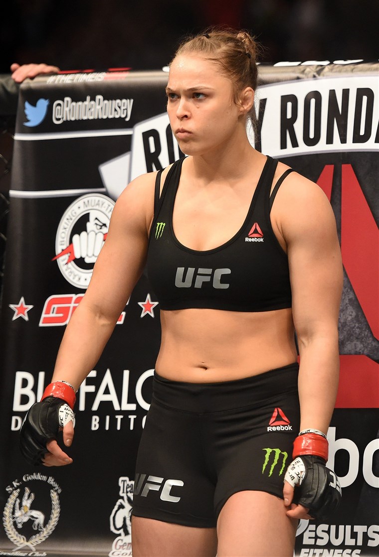 Rousey When She Fought In The Ufc