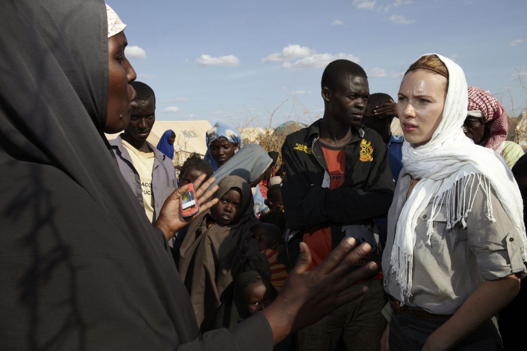 Scarlett Johansson Oxfam