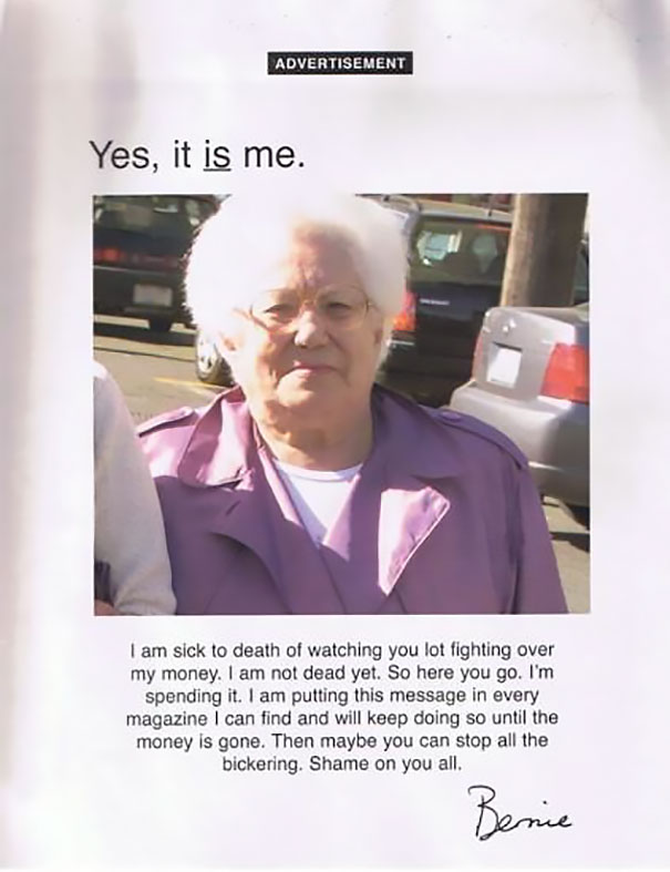 This Grandma Was Tired Of All The Drama